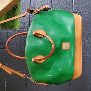Dooney and bourke green bag